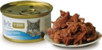 Konzerva Brit Care kočka Tuna & Turkey  80g